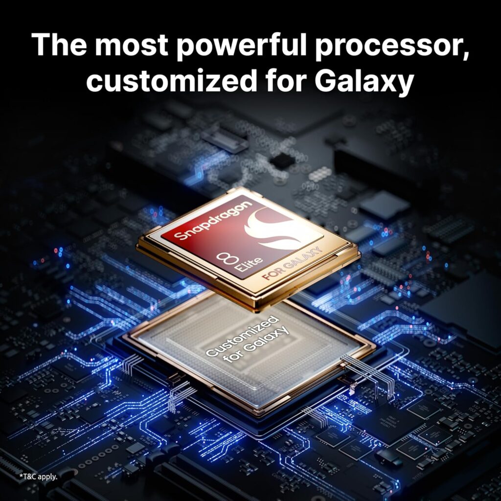 Samsung Galaxy S25 Edge 5G AI Smartphone (Titanium Silver, 12GB RAM, 512GB Storage) | Precision Built with Titanium | Ultra-Sleek and Premium with a 200 MP Camera | Snapdragon 8 Elite for Galaxy