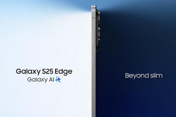 Samsung Galaxy S25 Edge 5G AI Smartphone – Titanium Silver, 12GB RAM, 512GB Storage | Ultra-Premium Design with 200MP Camera & Snapdragon 8 Elite for Galaxy