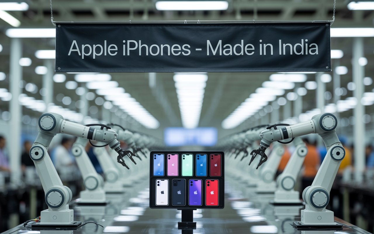 Apple iPhones Sold in the U.S. May Soon Be Manufactured in India