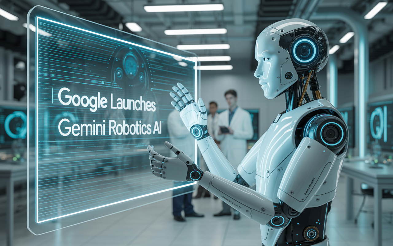 Google Launches Gemini Robotics AI: Smarter On-Device Control