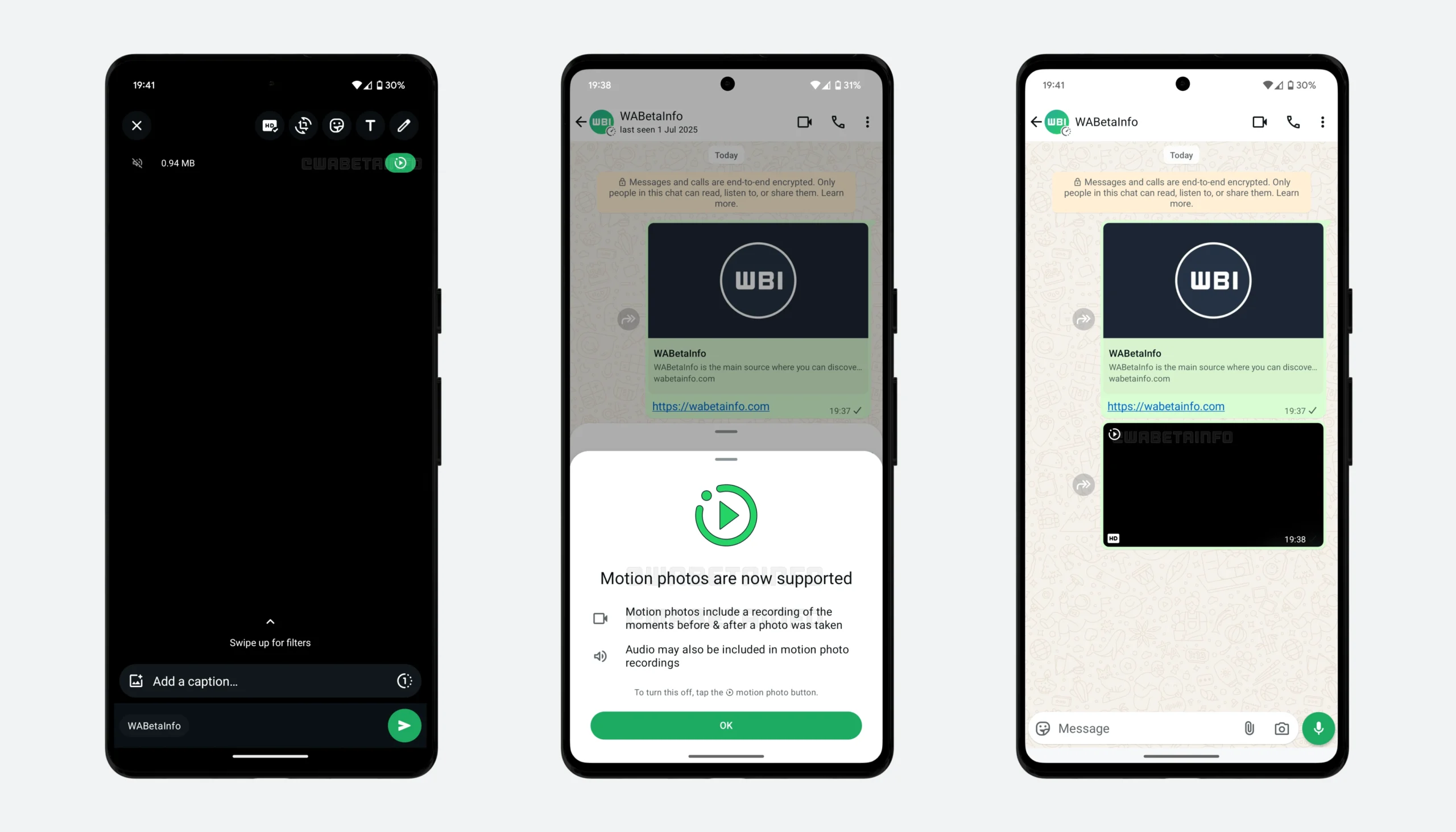 WhatsApp for Android Reportedly Testing Motion Photo Support With Sound