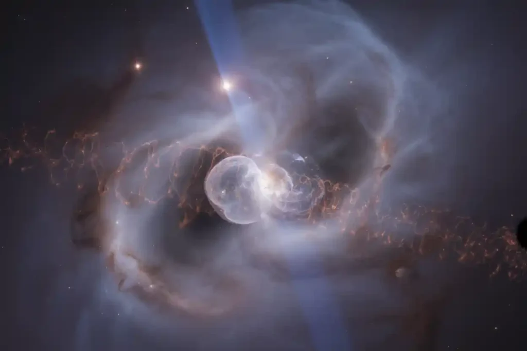 Hubble Discovers White Dwarf Merger with Mysterious Carbon Traces