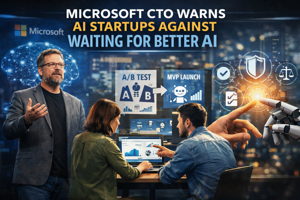 Microsoft CTO Warns AI Startups Against Waiting for Better AI
