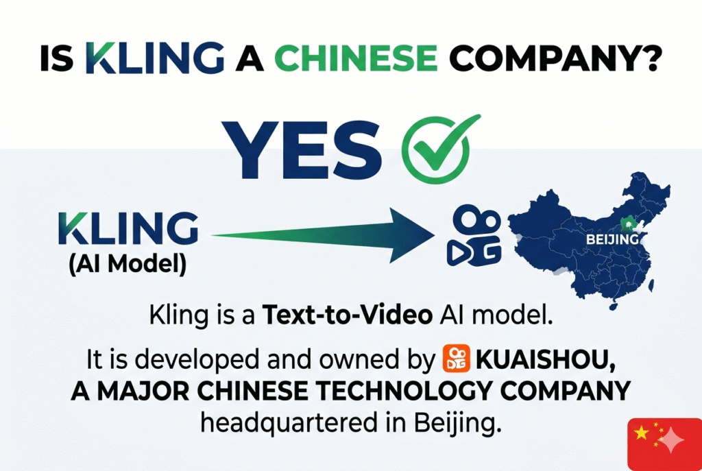 Is Kling a Chinese Company