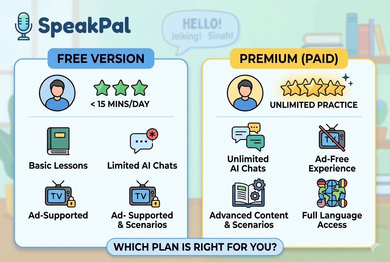 Is SpeakPal Free to Use