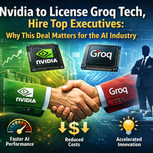 Nvidia to License Groq Tech, Hire Top Executives