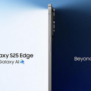 Samsung Galaxy S25 Edge 5G AI Smartphone – Titanium Silver, 12GB RAM, 512GB Storage | Ultra-Premium Design with 200MP Camera & Snapdragon 8 Elite for Galaxy