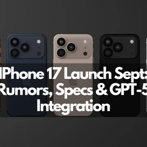 IPhone 17 Launch Sept: Rumors, Specs & GPT-5 Integration