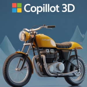 Microsoft’s New Copilot 3D—AI Tool Converts Images to 3D Models Instantly